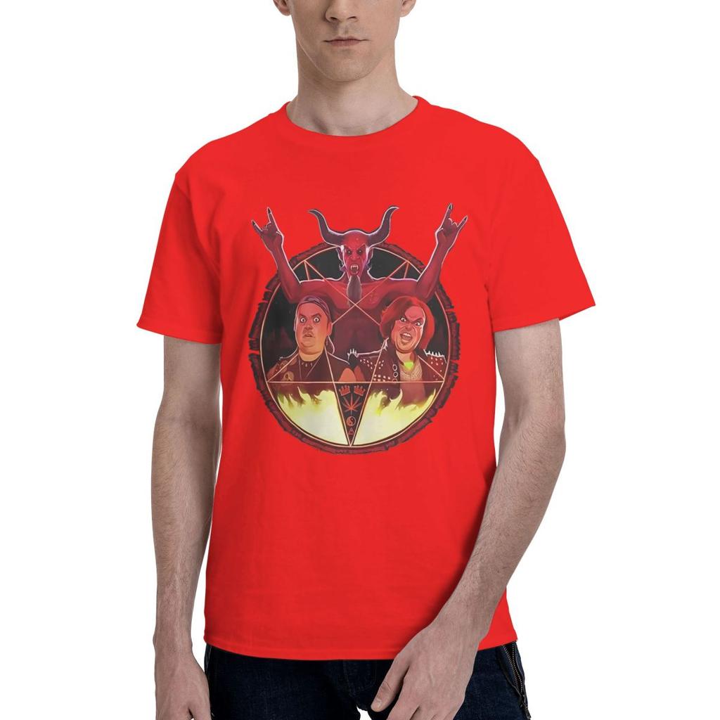 Tenacious D Inspired Heavy Metal Band 100 Cotton Casual Breathable Confortable T Shirt Designer Clothes Men Men TShirt