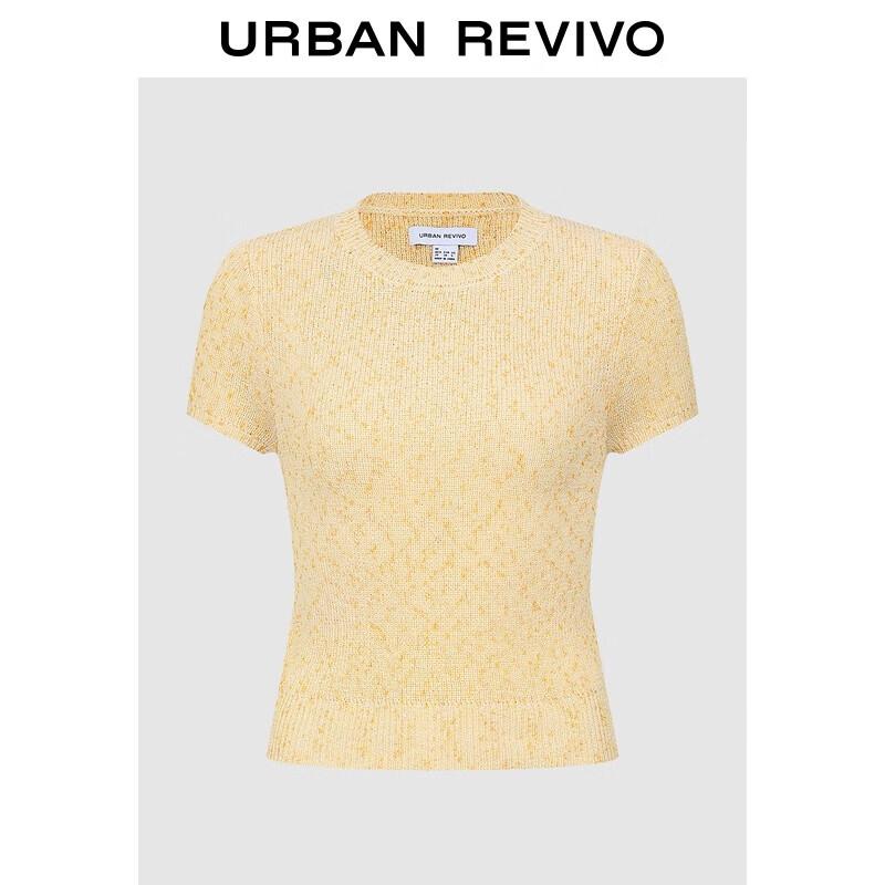 UR Women s Dopamine Textured Short Knit Sweater UYL950190 S