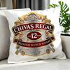 alcohol Chivas Regal Cushion Cover Cushion Cover Set Pcs x x x Pillowcase Decorative Sofa Home Decor