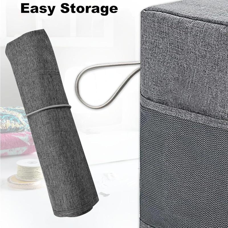 Home Dustproof Dust Cover For Sewing Machine With Pockets/Organizer Sewing Tool Knitting Embroidery Supply Organizer