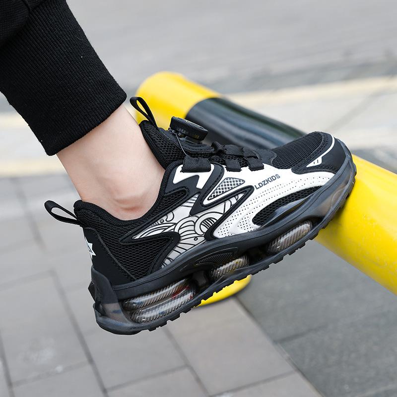 New 2025 Classmate Sneakers Sports Spring Boys Mesh Boys Classmate Breathable Children Children Tide