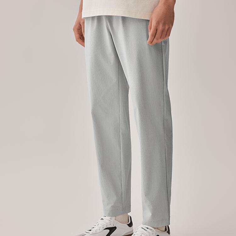 Skechers Ss25 Sports Comfortable Soft Quick-Dry Straight-Leg Casual Pants Men Bottoms Smoke-Gray L225M098-00EQ
