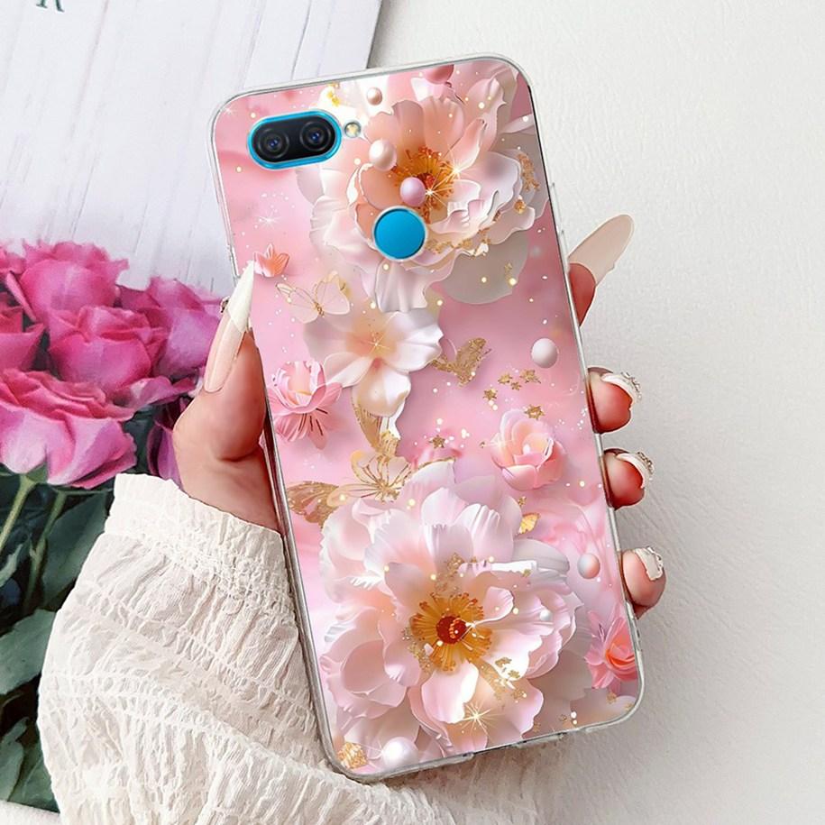 For OPPO A12 A5s AX5s Case New Fashion Butterfly Soft Slim Silicone Phone Back Cover For OPPO A7 AX7 A7N Funda OPPOA5s A 12 Capa