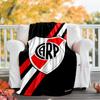 Club Atlético River Plate printed throw blanket—soft,warm;versatile blanket for all seasons—perfect as &air-conditioning throw,nap blanket