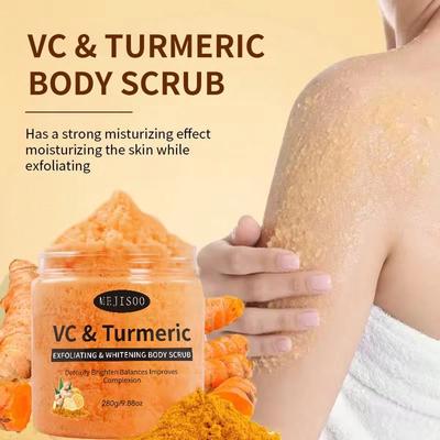 Turmeric Exfoliating Scrub Gently Removes Dead Skin Brightens Complexion and Improves Skin Radiance