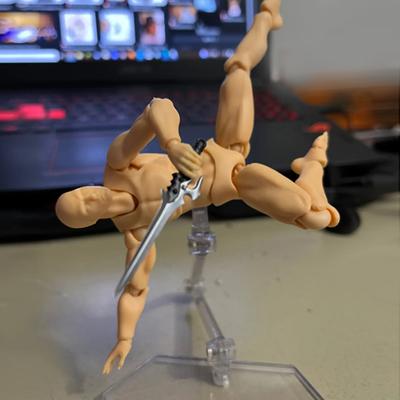 1PC Art Painting Anime Sketch Draw Male Female Artist Figure Female Body Movable Action Model Draw Mannequin Toy Birthday Gifts