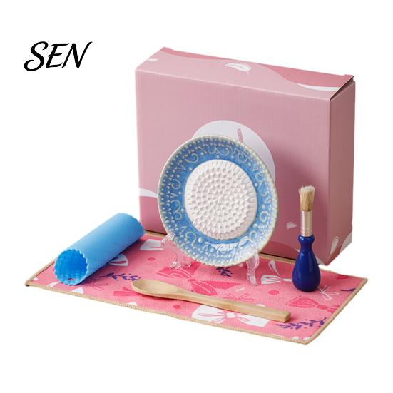 Ginger Grinding Tool Ceramic Garlic Grater Plate, Embossed Dish for Grating Non Absorbent Odorless Grinder Wasabi Cheese Chocolate Carrot Fruits