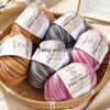 Colorful Hand-Knitted Wool Yarn 50g: Medium-Fine DIY Knitting Yarn for Sweaters, Hats, and Shawls