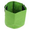 Gartenpflanzen Anzuchtsack Vliesstoff Gemüse Blume Pflanztopf mit Griffen Grün Schwarz(7 Gallon )