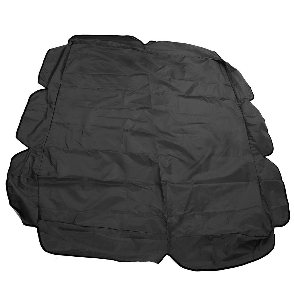 Daszek Huśtawki 210D Oxford Powlekany Srebrem Wodoodporny Odporny na UV na Krzesło Ogrodowe na Zewnątrz Patio Podwórze