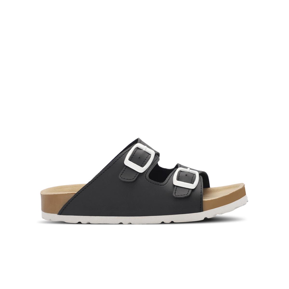 

КРЕКА-Чёрные детские тапочки 33 чёрный