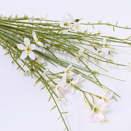 Künstlicher Wildblumenstrauß Sommer Frühling Falsche Blumenäste für DIY Brautsträuße Hochzeitsblumengesteck Tischdekorationen