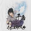 Sasuke T-Shirt NARUTO Shippuden Character Goods Short Sleeve Oversized White