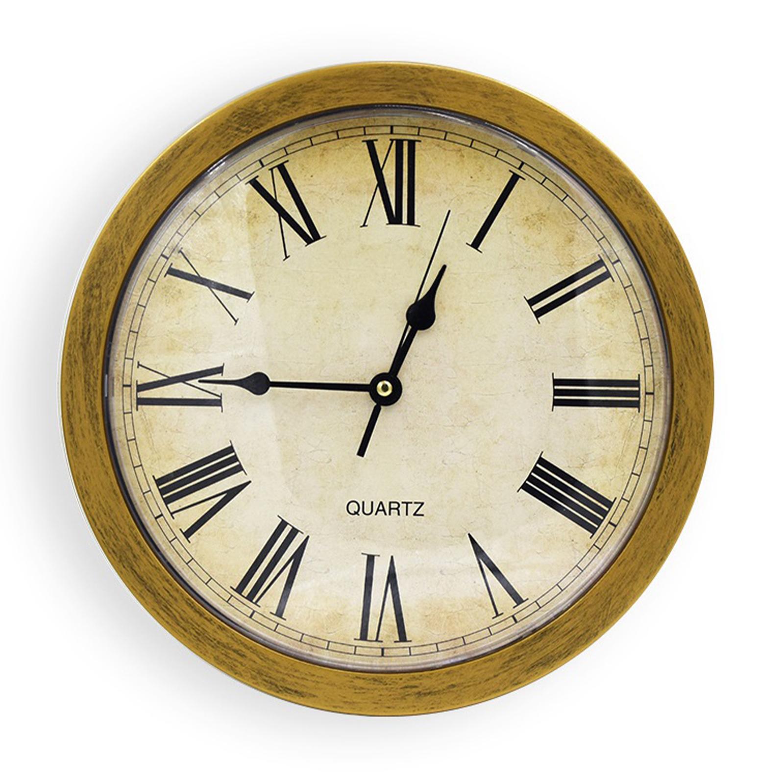 Универсальные настенные часы-сейф 10 дюймов, винтажные декоративные часы, сейф-тайник, креативные настенные часы, скрытая пластиковая сейф-коробка