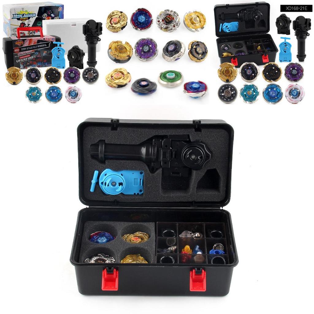 Gyroscope Constellation Xd16821e Toolbox Set With Eight Colorful Toys Spinning