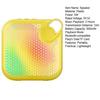 Bluetooth-compatible Speaker with Colorful Lights Low Latency Wide Area Sound Effect Rechargeable