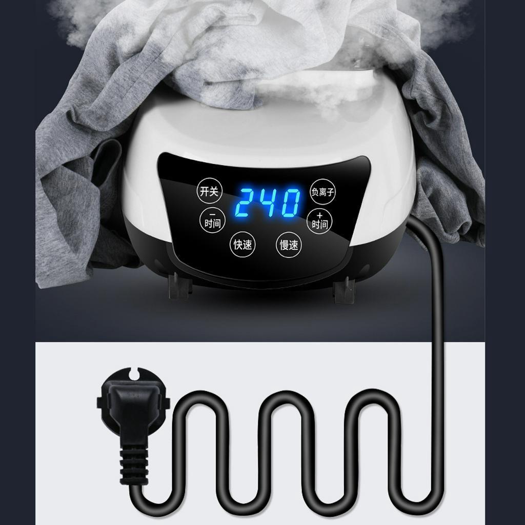 2300w Household LED Clothes Dryers Quick Drying Mute Clothes Dryer Wardrobe Portable Warm Air Clothes Dryer With Remote Control 2300W