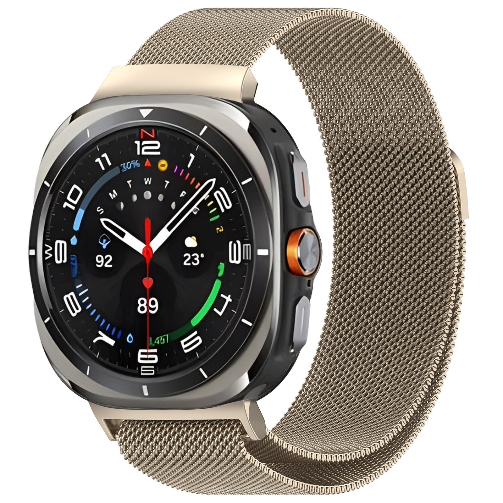 

Milanese Loop Magnetic Strap For Samsung Galaxy Watch Ultra 47mm Metal Statinless Steel Bracelet For Galaxy Watch 8 Ultra Band Galaxy Watch Ultra