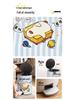 He Mu Cheng Double Layer Cartoon Stainless Steel Trash Can with Foot Pedal - Living Room & Kitchen