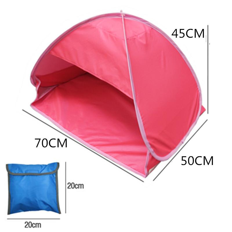 Beach Headrest Sunshade Tent UV protecting Sunshelter Automatic Opened Portable Outdoor Camping Sunshade Tent For Adults Kids