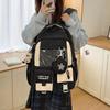 ZESU Women's Ita Bag, Large Capacity, Korean Style, PVC Backpack, Transparent, Perfect for Commuting, School, Elementary School, and High School