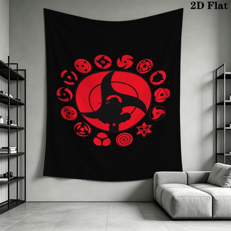 Mond Krähen Wandteppich Ästhetisches Wandbehang Gedruckter Stoff Decke Dekorative Wandteppiche Für Schlafzimmer Wohnzimmer Heimdekoration