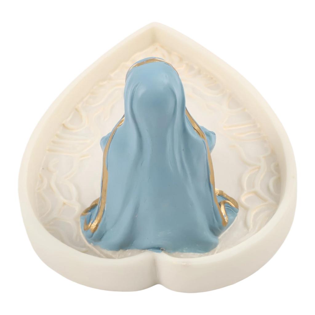 Elegantes Design Religiöse Andacht Rosenkranzhalter Jungfrau Maria