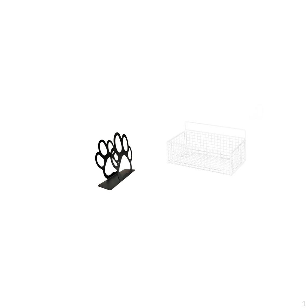Stylish Iron Dog Paw Napkin Holder Multi Purpose Bill Organizer Cute Home Decor Tissue Dispenser for