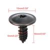 QASTGDE 10pcs Car Engine Cover Under Tray Splash Guard/Arch Torx Screw Retainer Fastener Clip Bolt