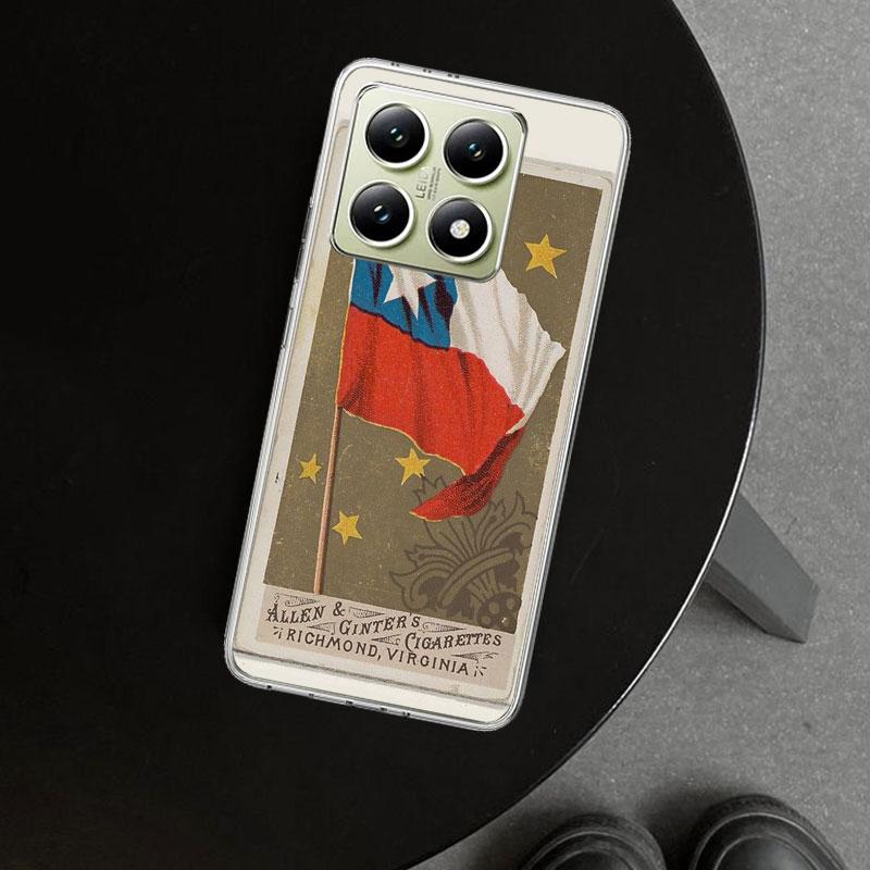 

Chile Flag Phone Case Cover for Xiaomi Redmi Note 15 14 13 12 11 Pro Plus 14S 12S 11S 11T 11E 10S 10 Customized Fundas Redmi Not Redmi Note 14 4G