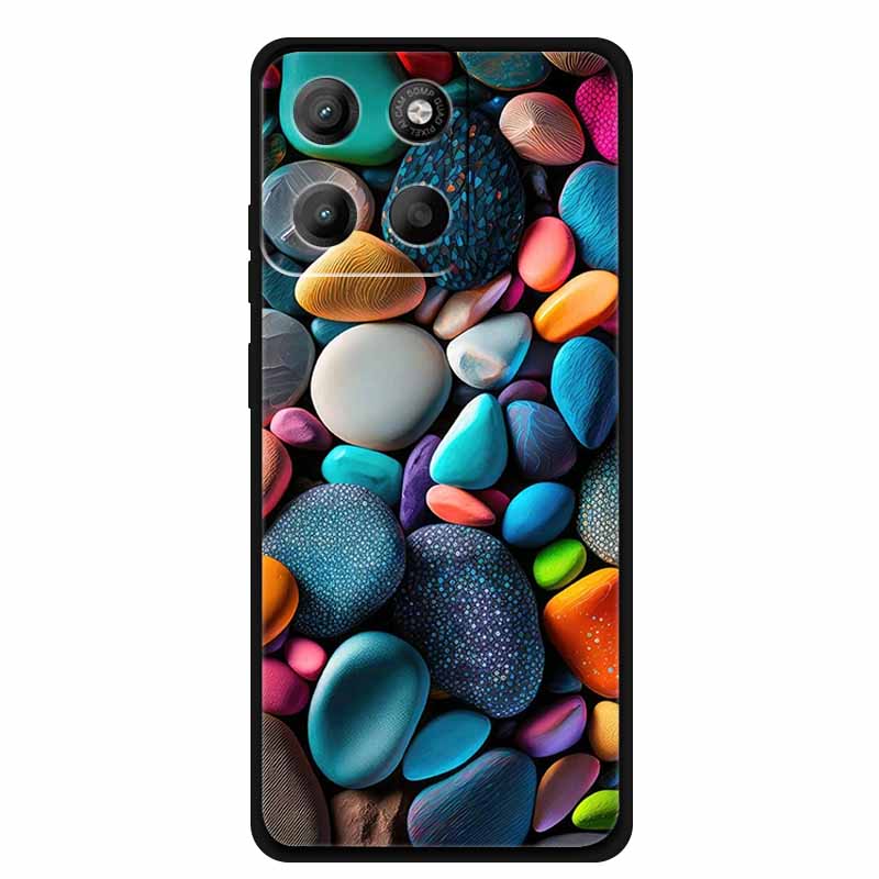 For Motorola Moto G15 4G Case G15Power 2025 New Fashion Black TPU Shockproof Phone Cases For Moto G15 Power Etui Fundas MotoG15
