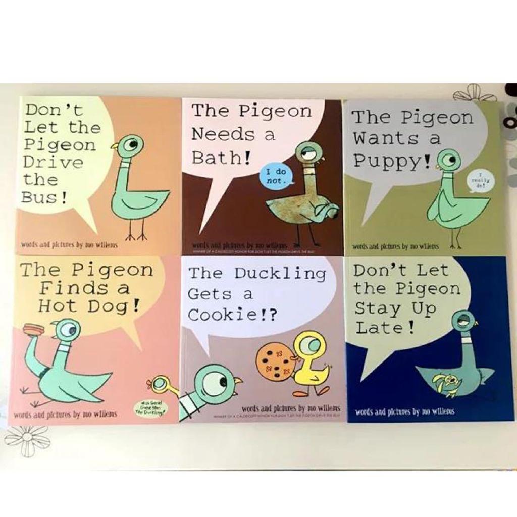 [USED] Don't let the pigeon drive the bus 7 books