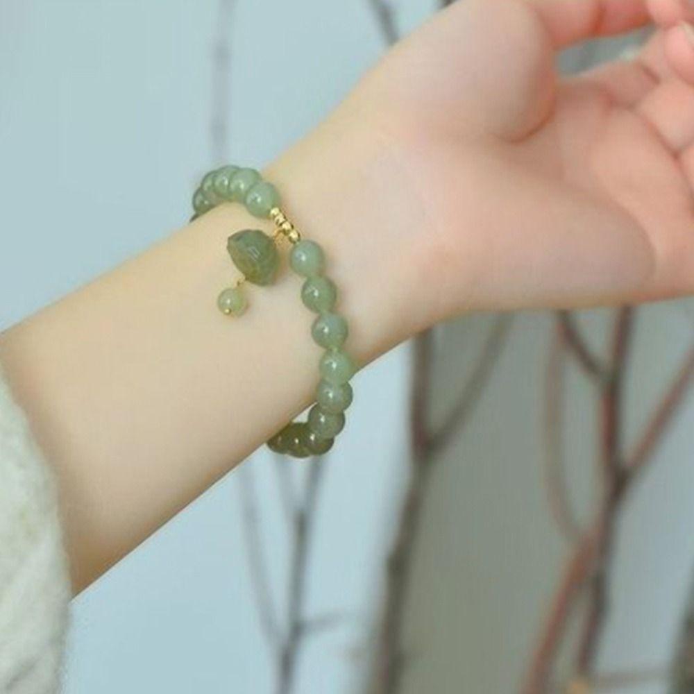 

Стеклянные бусины Леди Китайский стиль Браслет Ретро Браслет Женский Браслет Одежда Аксессуары