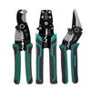 1pc 7.5inch Wire Stripper Wire Crimper Multi-Function Cutting Stripping Separating Crimping Tools For 8-16 AWG Crimping Pliers