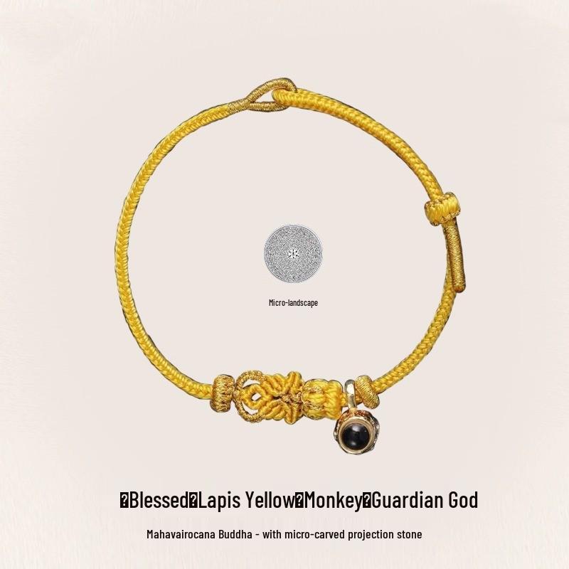 2026 Guardian Deities Zodiac Red Handwoven Bracelet