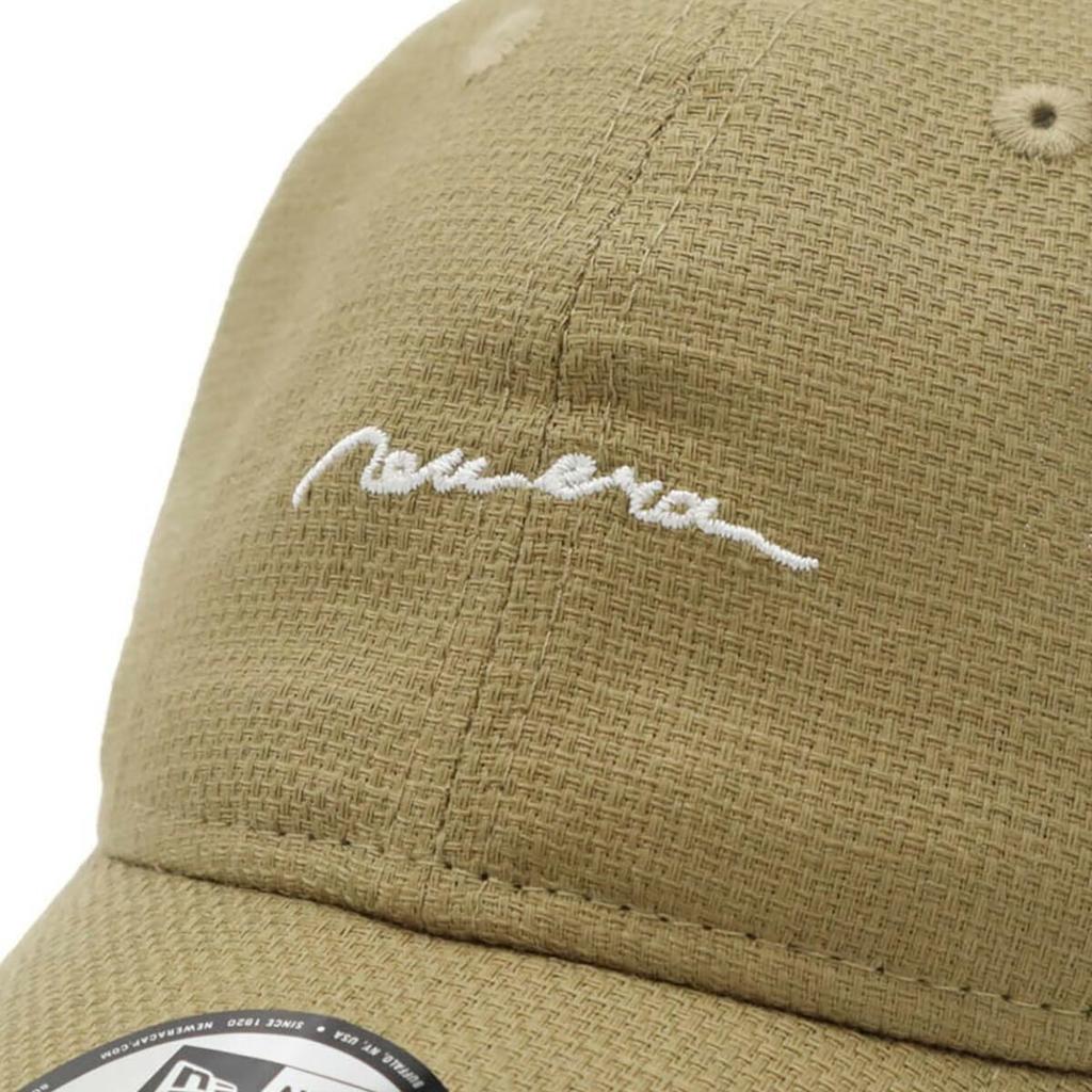 [New Era] New Era Cap 9THIRTY  Long VisorEasySnap 24 14350678 NER34C0186 Chino Beige Flax Cotton Handwritten Logo ONSPOTZ Exclusive Men's Women's Hat