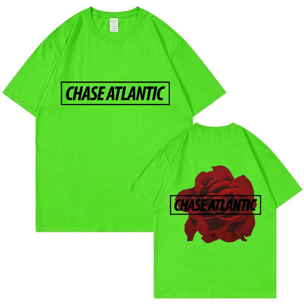 Chase Atlantic Beauty In Death Album T Shirt Music Band Fashion Vintage Hip Hop T-shirts Men Women Loose Cotton Y2k Tee Shirts