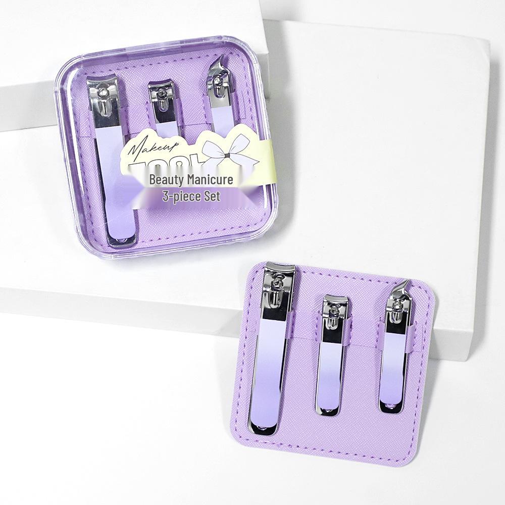 

Portable Professional Nail Clippers & Scissors Set - Stainless Steel Cuticle Tools for Men & Women