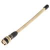 16cm Professional   Male BNC Flexible Spring   UHF for   IC V9   Ham Radio(Black )