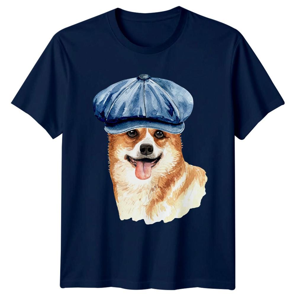 Corgi With Hat Dog Breed Unisexs TShirt Pet Animal Tee