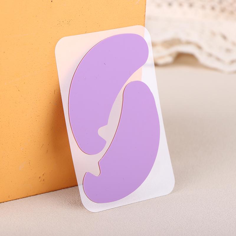

1pair Silicone Eye Pads for Eyelashes Extension Under Eye Patches, Lash Lift Pads and Perm Eyelash Pad Anti Wrinkle Pads фіолетовий