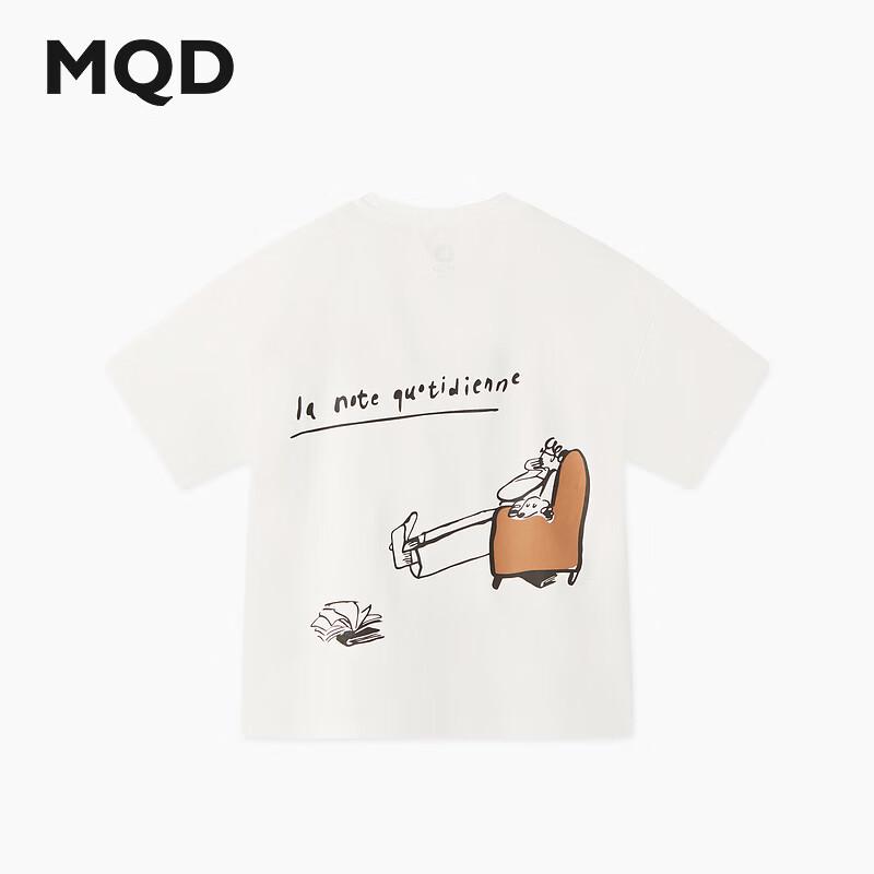 

MQD Kids Summer Letter Print T-Shirt 120