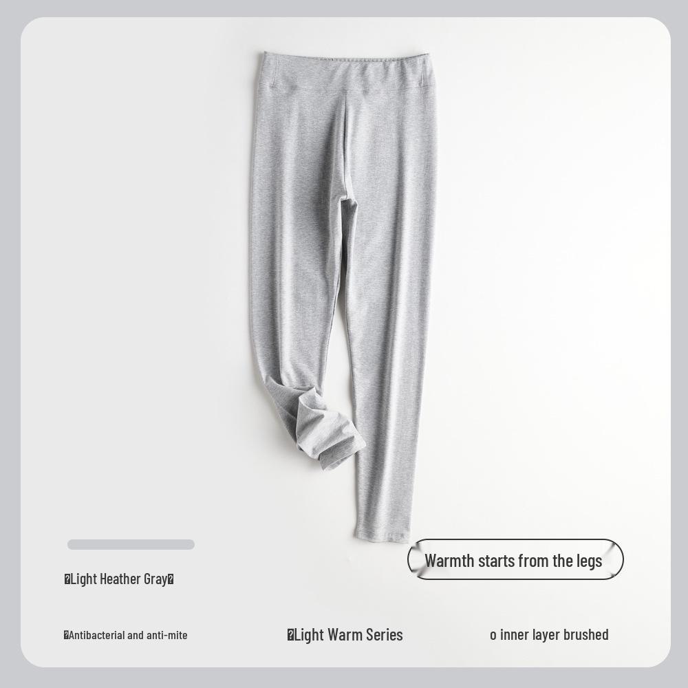 Women's High Waist Cotton Long Johns - Thin, Warm, Plus Size Leggings for Autumn