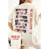 BTS Arirang Fans T-shirt Women Men Kpop Graphic Short Sleeve Streetwear Y2k Oversized Casual Loose High Quality Top Female Male Clothing