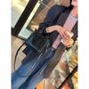 Spring and Summer Single-shoulder Crossbody Bag, Square Hand-held Women's Leather Niche Small Bag, Women's Commuter Tote Bag