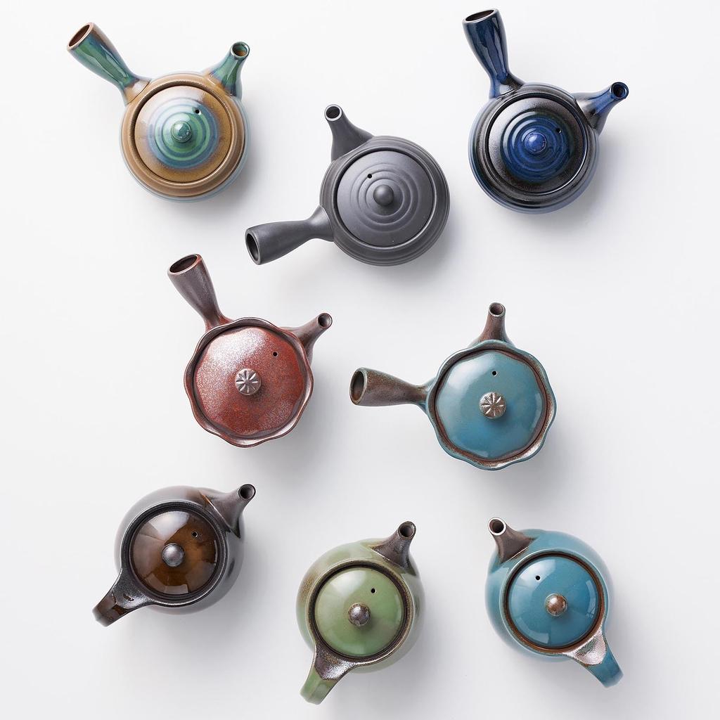 Banko Ware "Generous Pour" Teapot, Large Capacity, Serves 2-3 People, Approx. 420ml, Size 2, Earthen Fragrance, Made in Japan, 18368