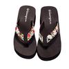 Women Ladies Fashion Summer Flowers Bohemian Slippers Beach Sandals Shoes