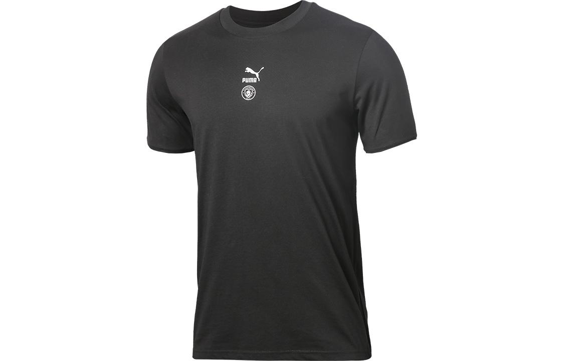 PUMA Soccer Jerseys Men s Black Moderate Straight Fit 758717-11 XS