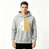 Men's No Pain No Gain Print Pullover Hoodie Casual Long Sleeve Athletic Sweatshirt for Men
