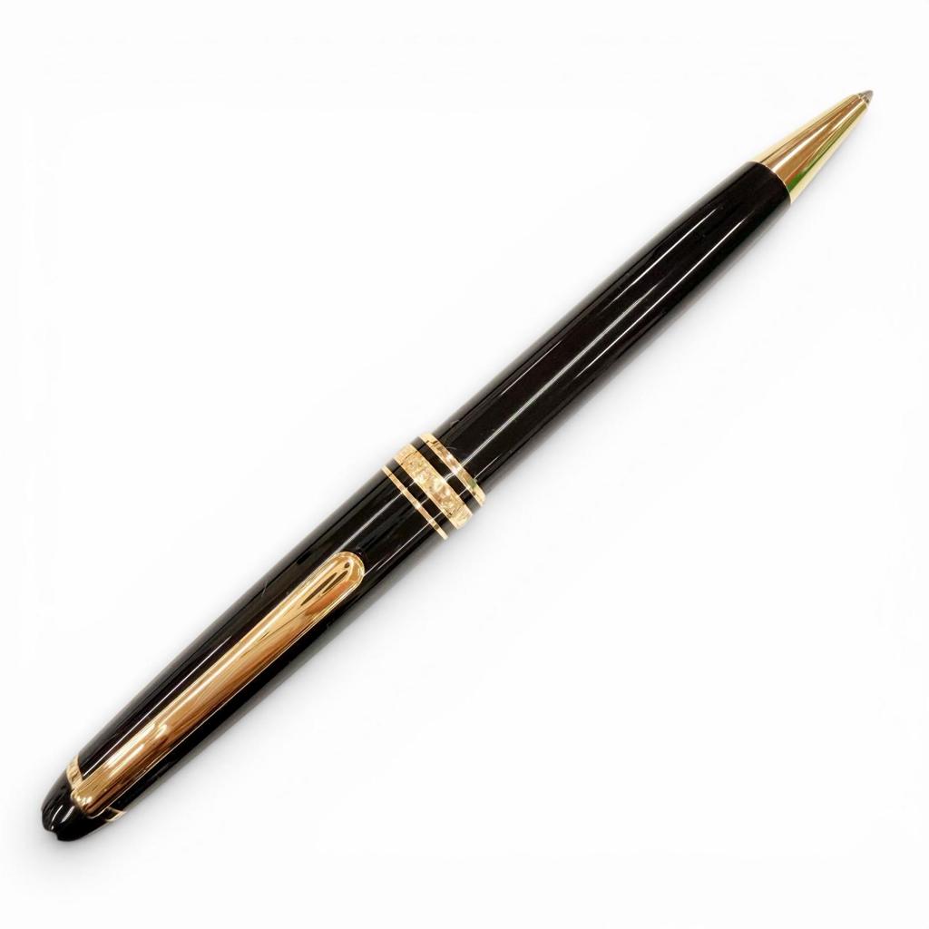 Excellent MONTBLANC Ballpoint pen Meisterstück Twist White Star black mens Used